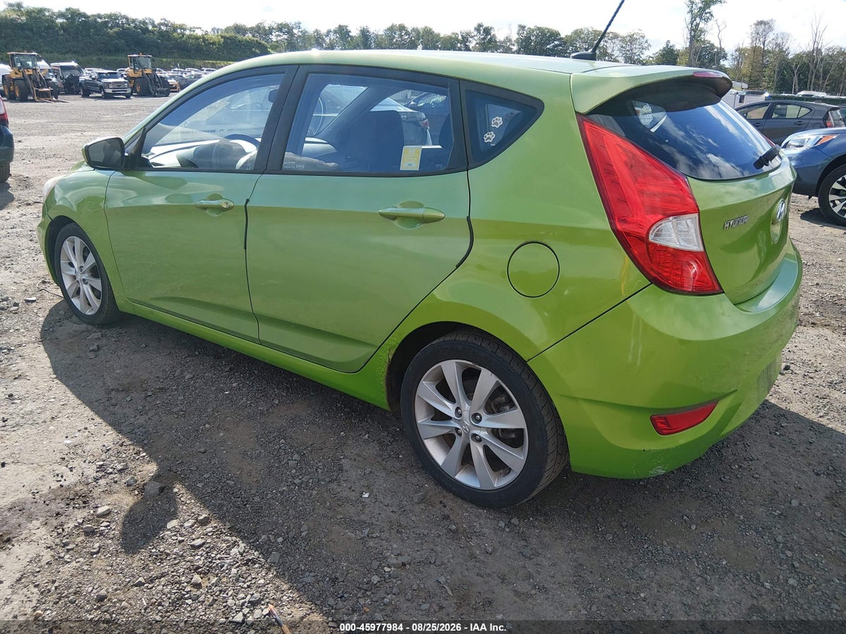 2012 HYUNDAI ACCENT SE — снимка 3