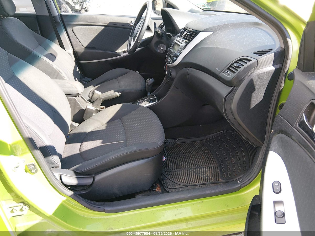 2012 HYUNDAI ACCENT SE — снимка 5