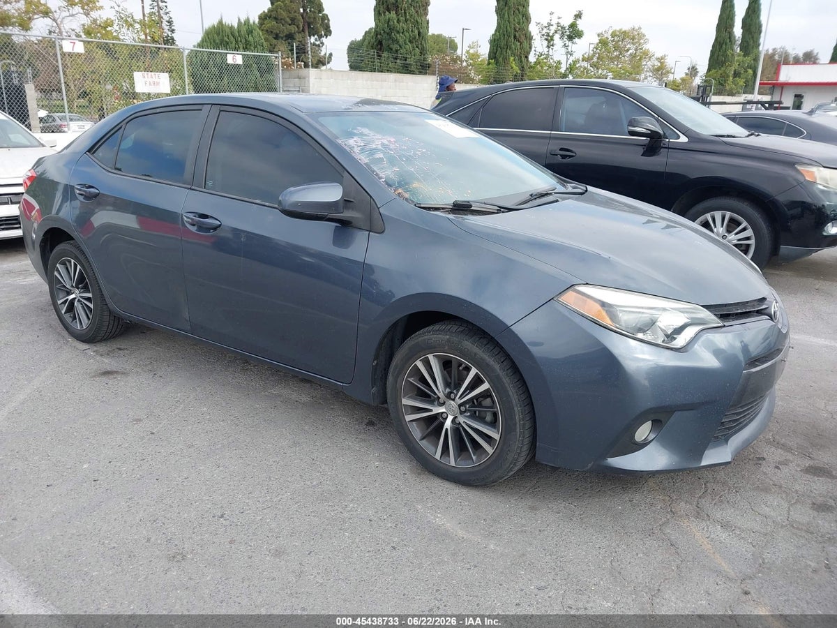 2016 TOYOTA COROLLA LE PLUS