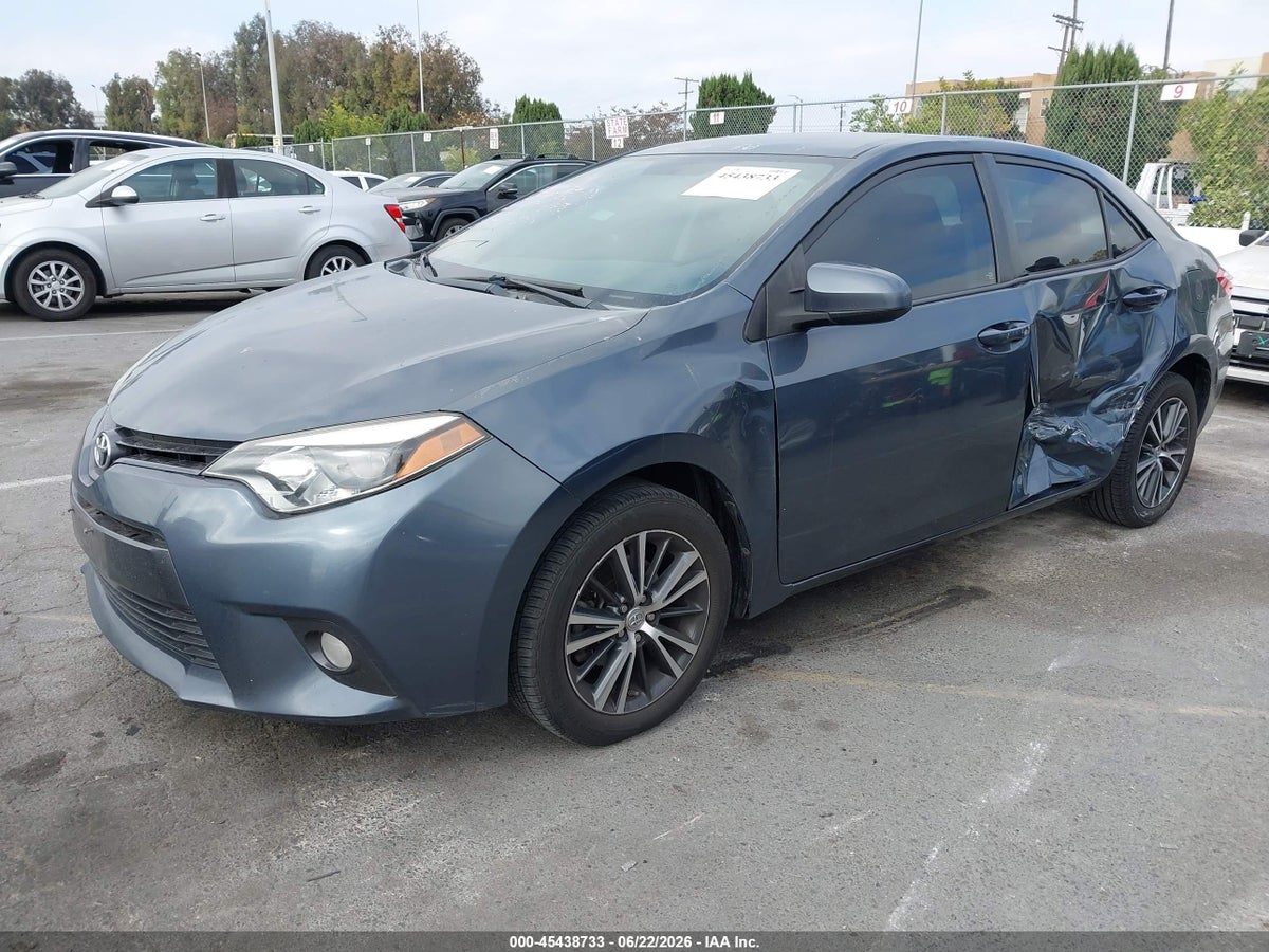 2016 TOYOTA COROLLA LE PLUS — снимка 2