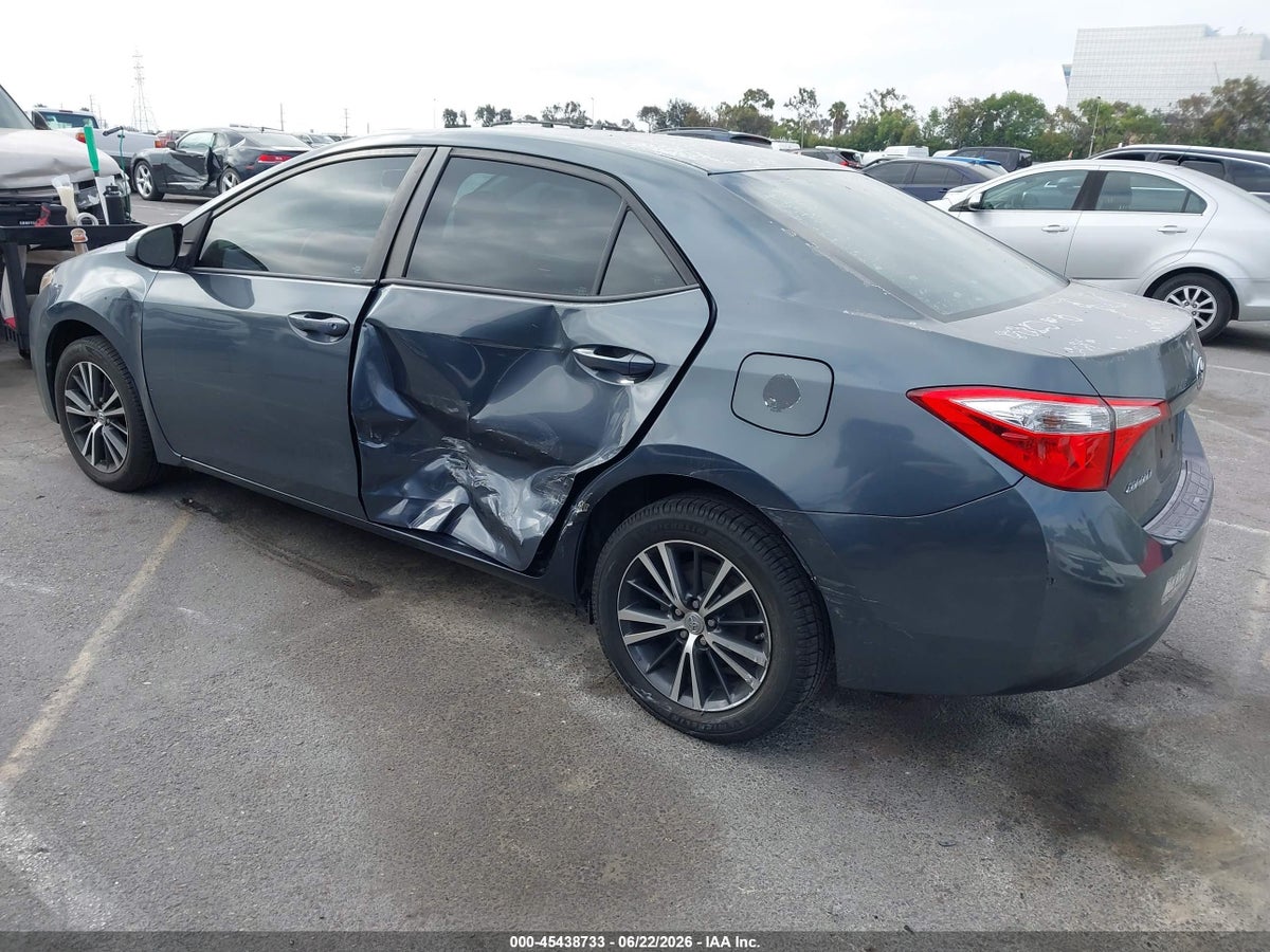 2016 TOYOTA COROLLA LE PLUS — снимка 3