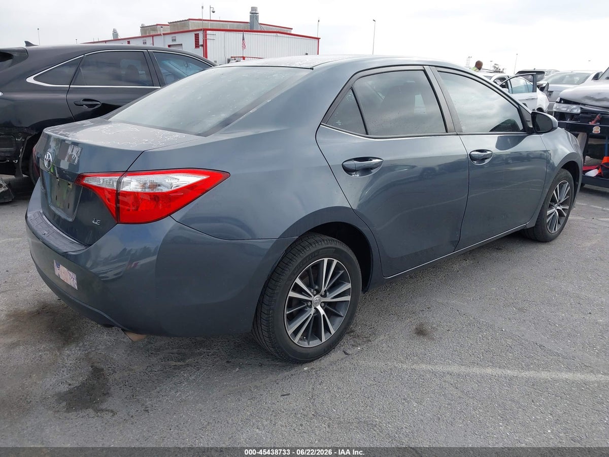 2016 TOYOTA COROLLA LE PLUS — снимка 4