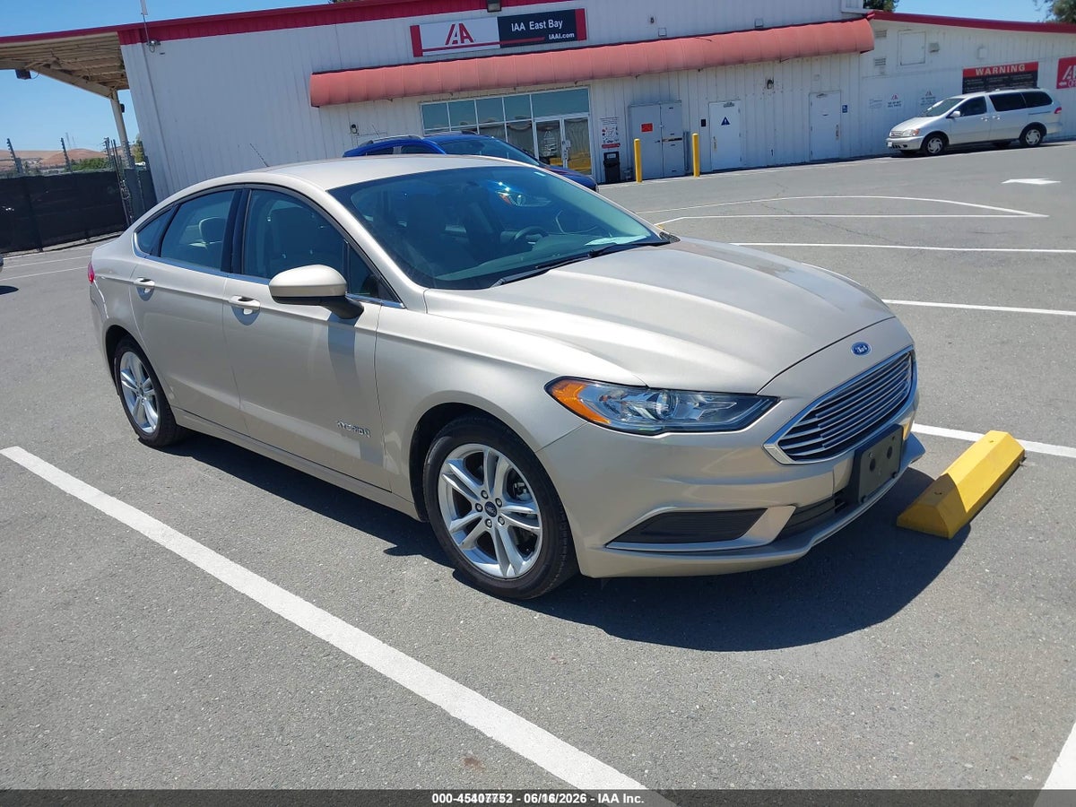 2018 FORD FUSION HYBRID S