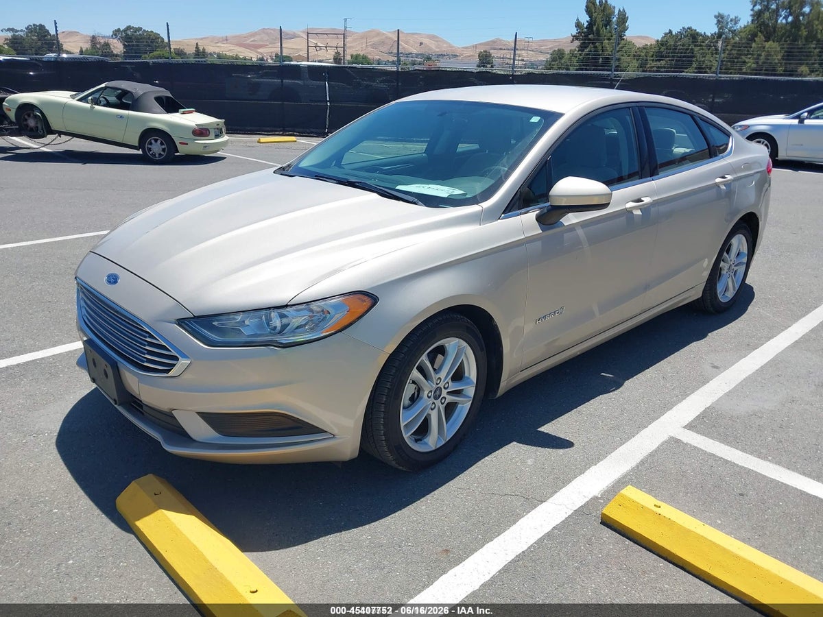 2018 FORD FUSION HYBRID S — снимка 2