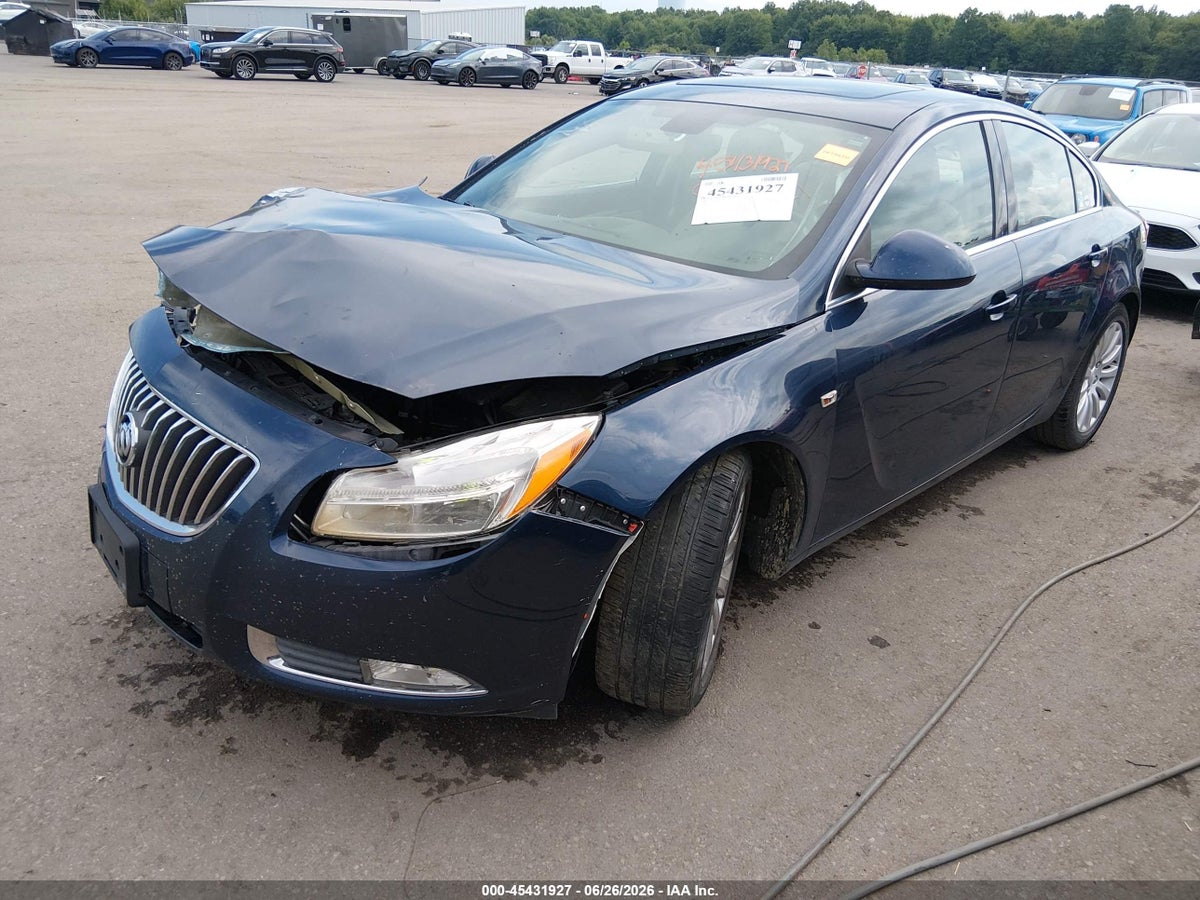 2011 BUICK REGAL CXL RUSSELSHEIM — снимка 2