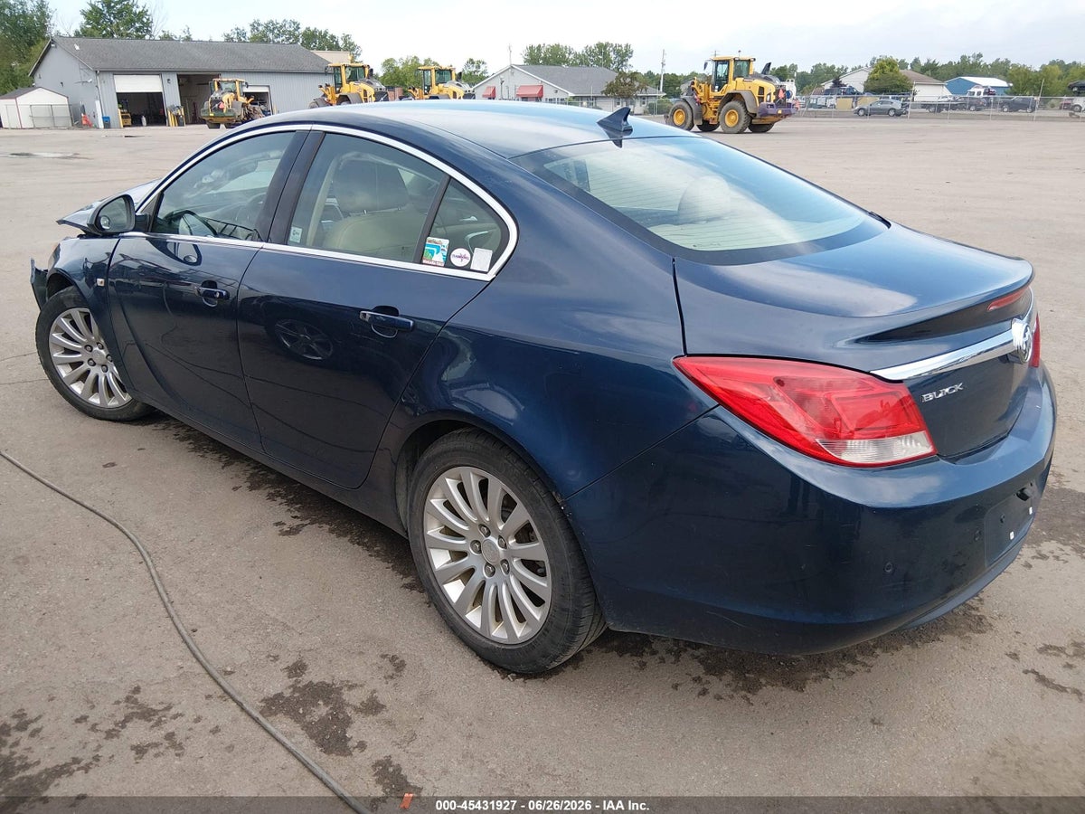 2011 BUICK REGAL CXL RUSSELSHEIM — снимка 3