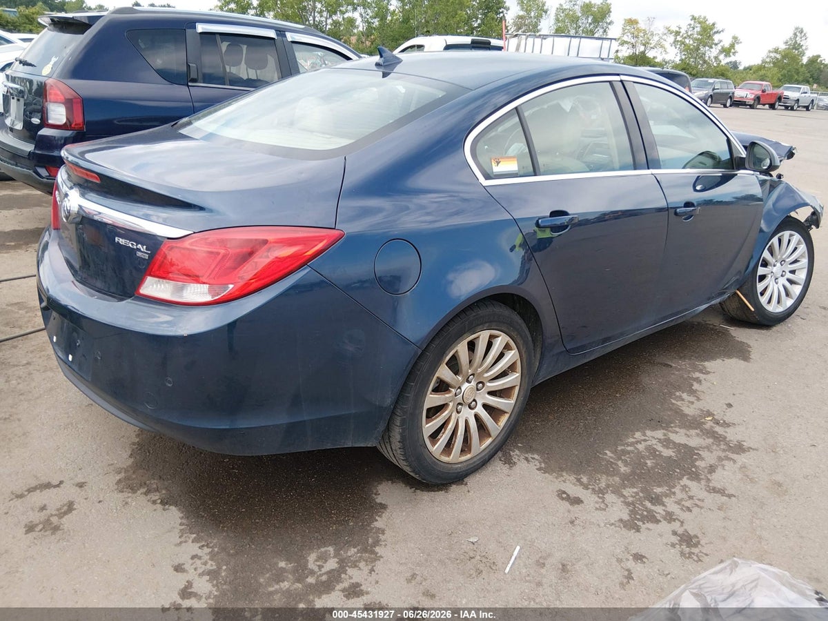 2011 BUICK REGAL CXL RUSSELSHEIM — снимка 4