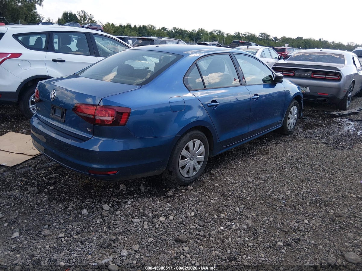2016 VOLKSWAGEN JETTA 1.4T S — снимка 4