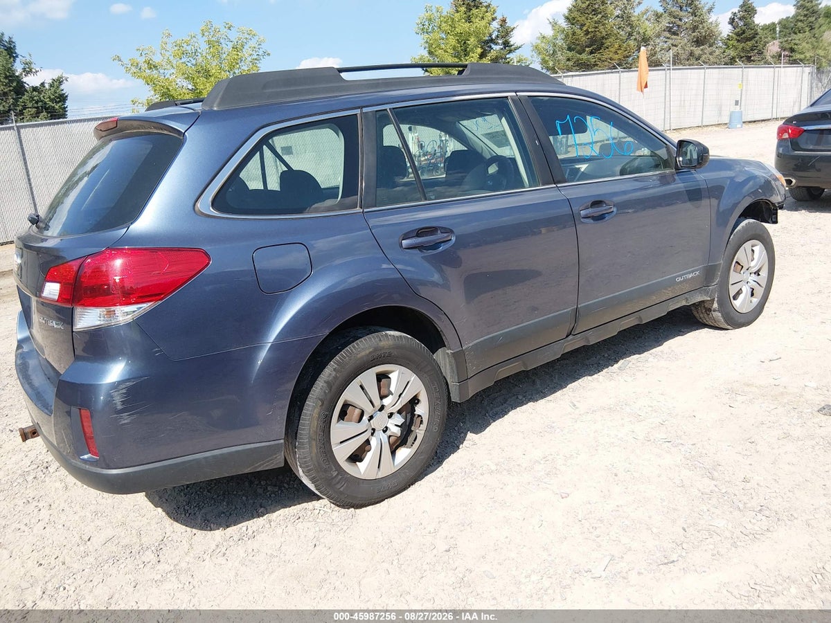 2013 SUBARU OUTBACK 2.5I — снимка 4