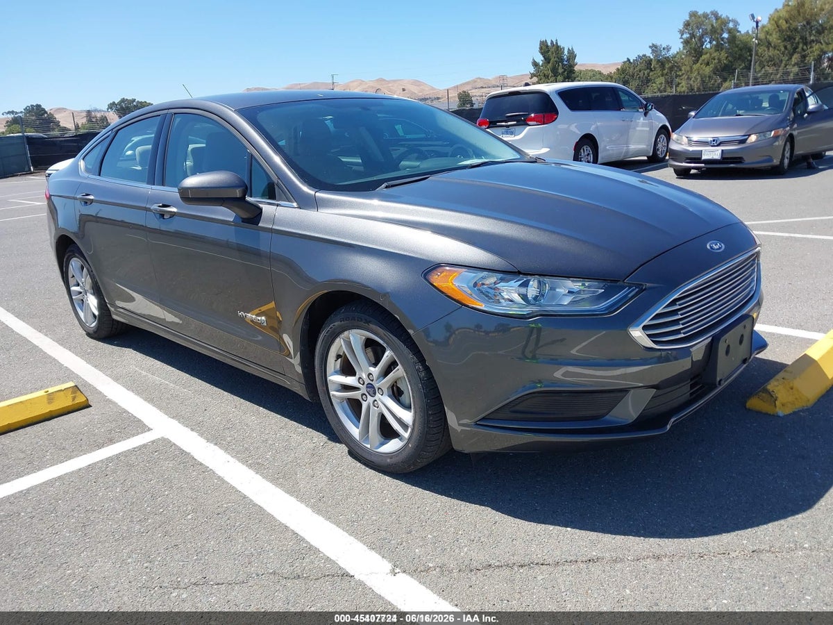 2018 FORD FUSION HYBRID S