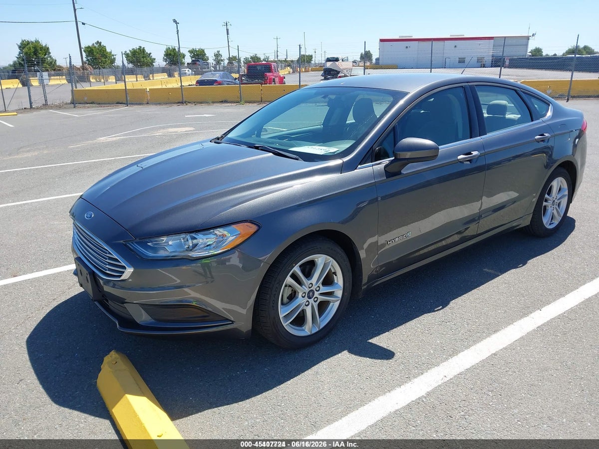 2018 FORD FUSION HYBRID S — снимка 2