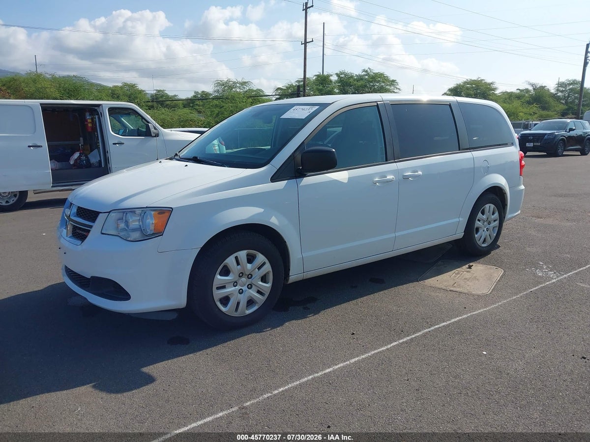2018 DODGE GRAND CARAVAN SE — снимка 2