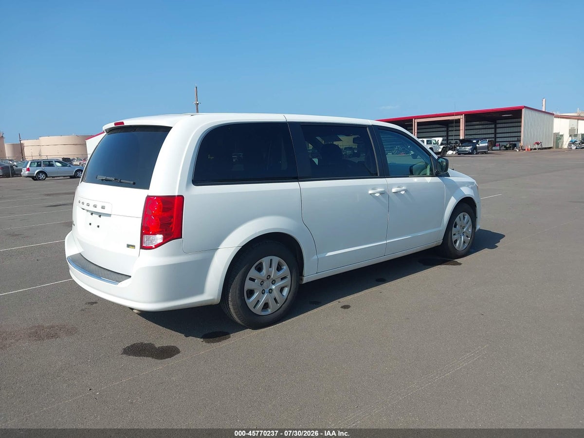 2018 DODGE GRAND CARAVAN SE — снимка 4