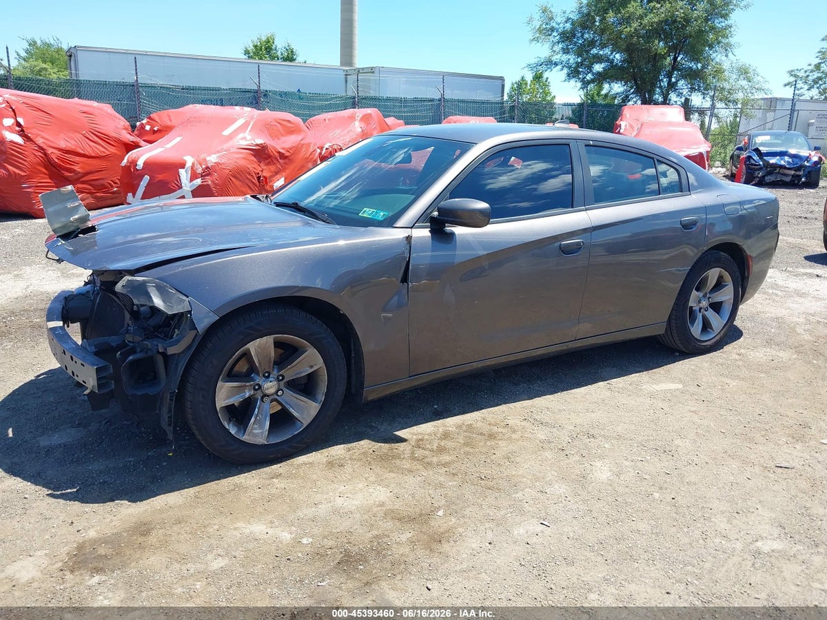 2017 DODGE CHARGER SXT RWD — снимка 2