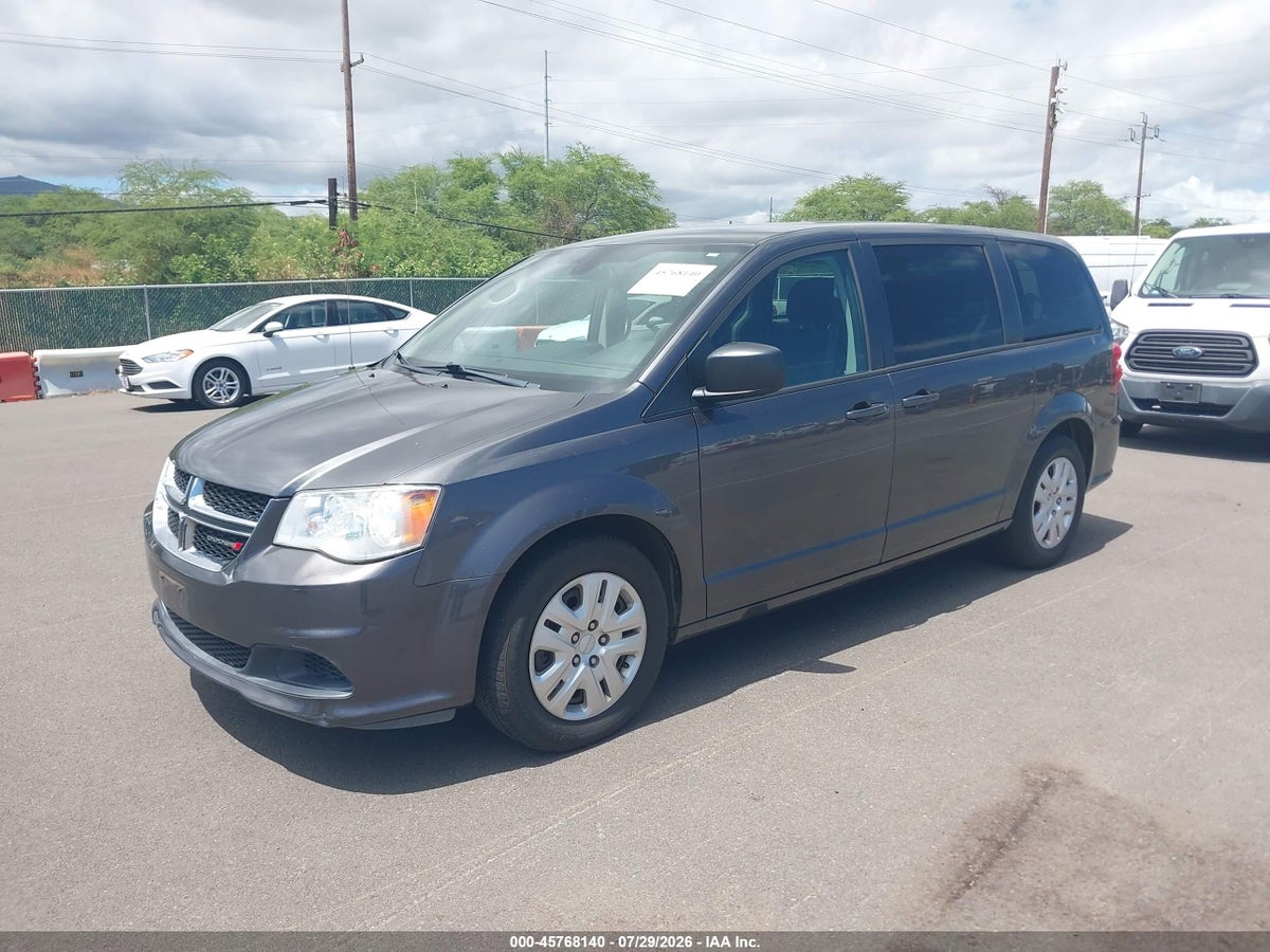 2018 DODGE GRAND CARAVAN SE — снимка 2