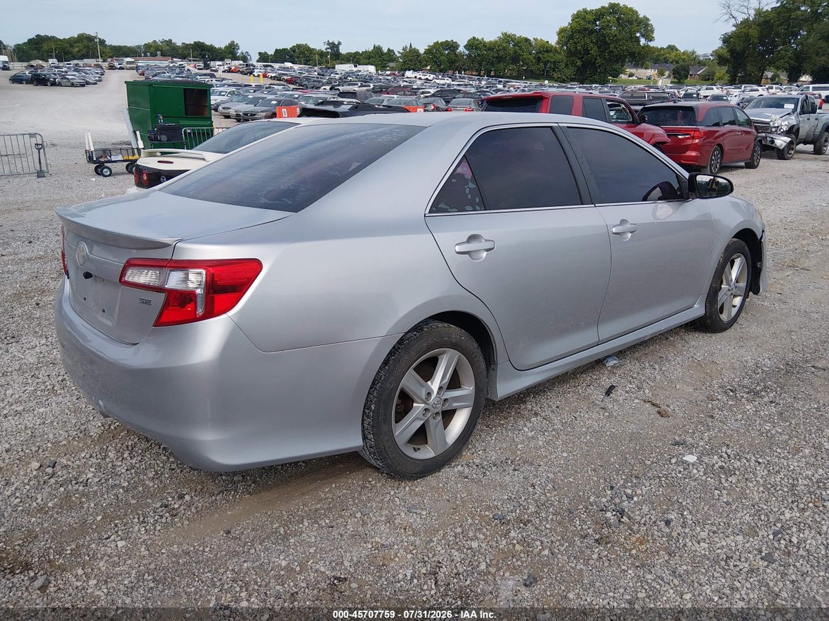 2014 TOYOTA CAMRY SE — снимка 4