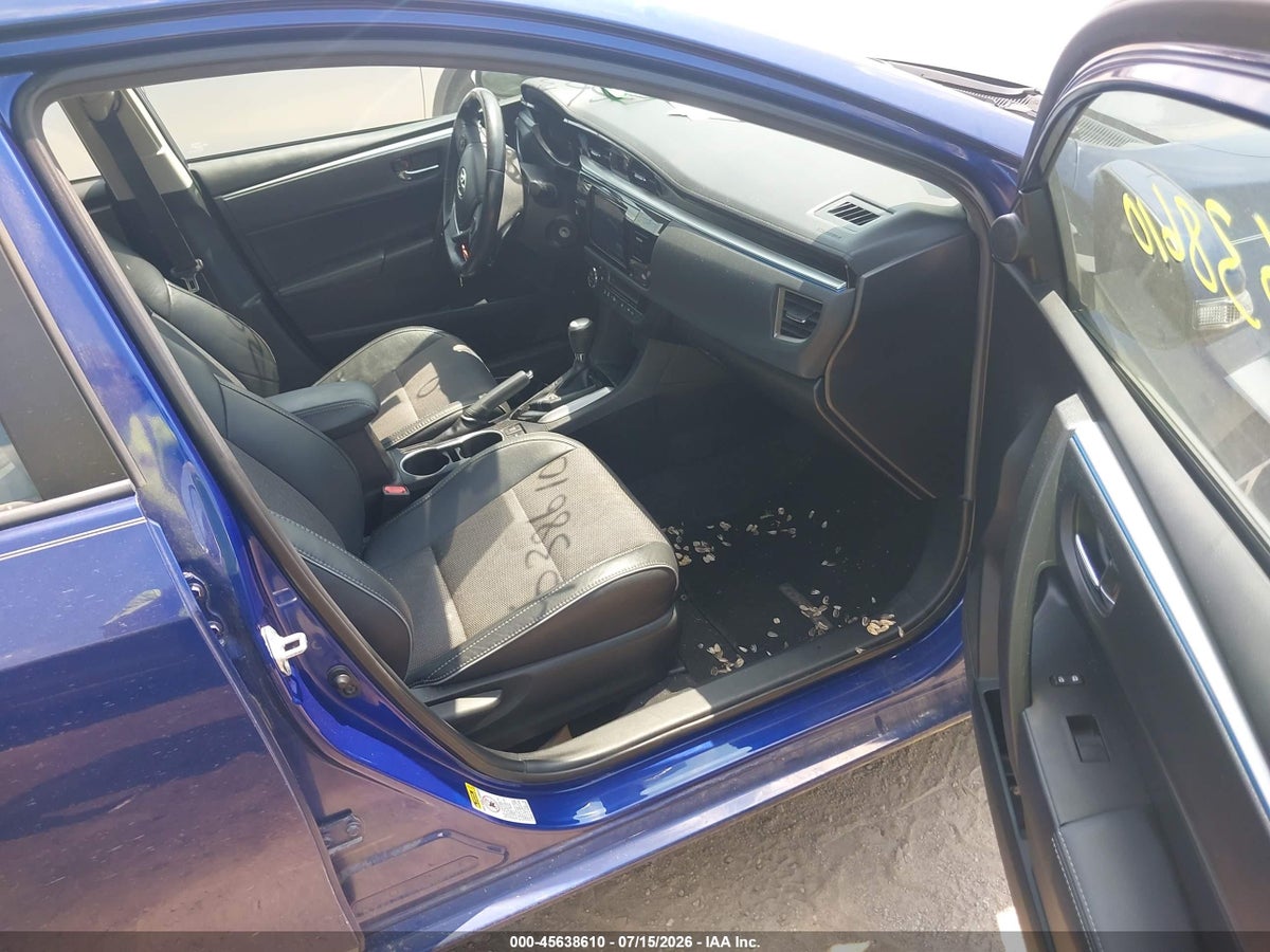 2015 TOYOTA COROLLA S PLUS — снимка 5