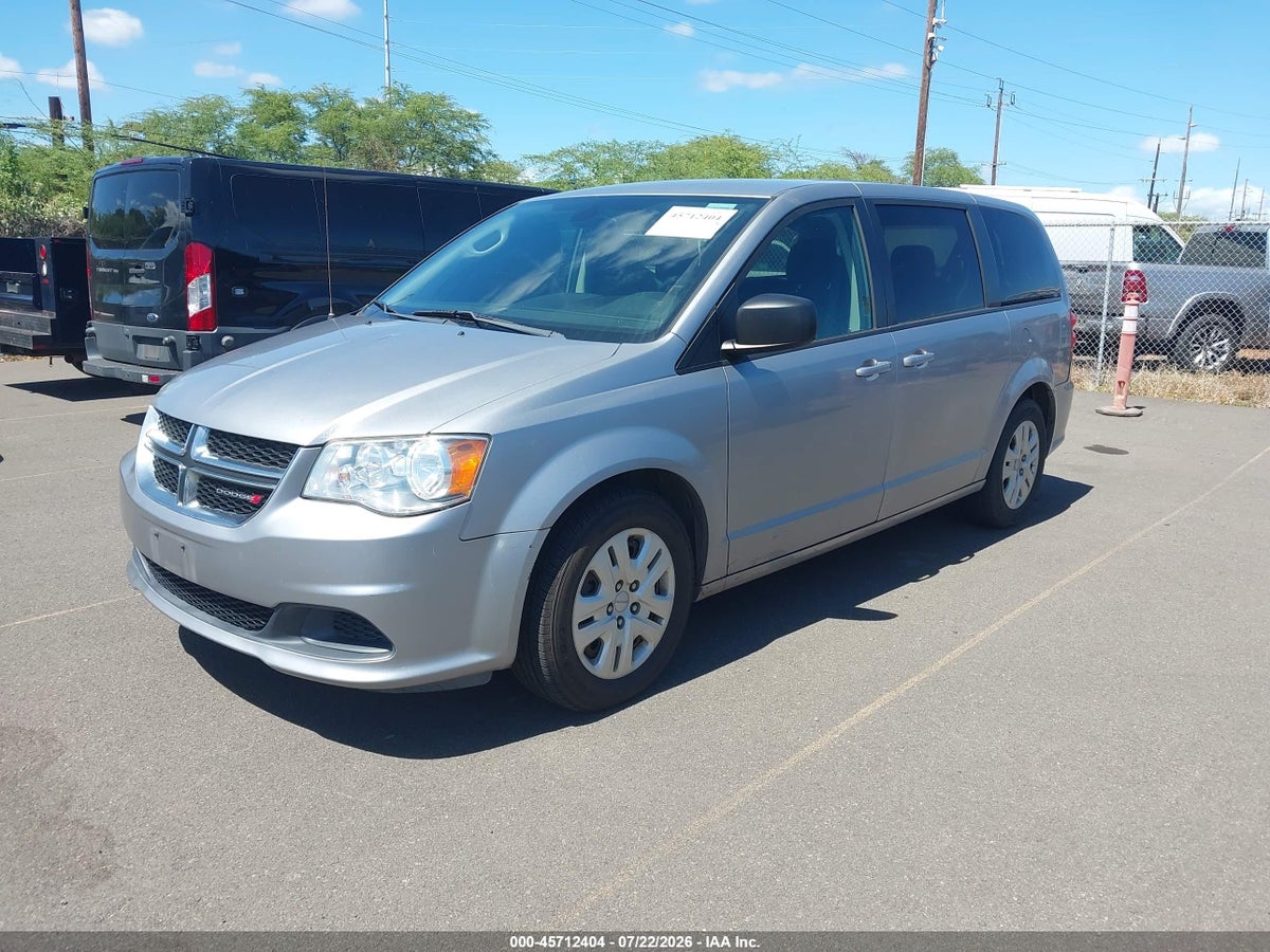 2018 DODGE GRAND CARAVAN SE — снимка 2