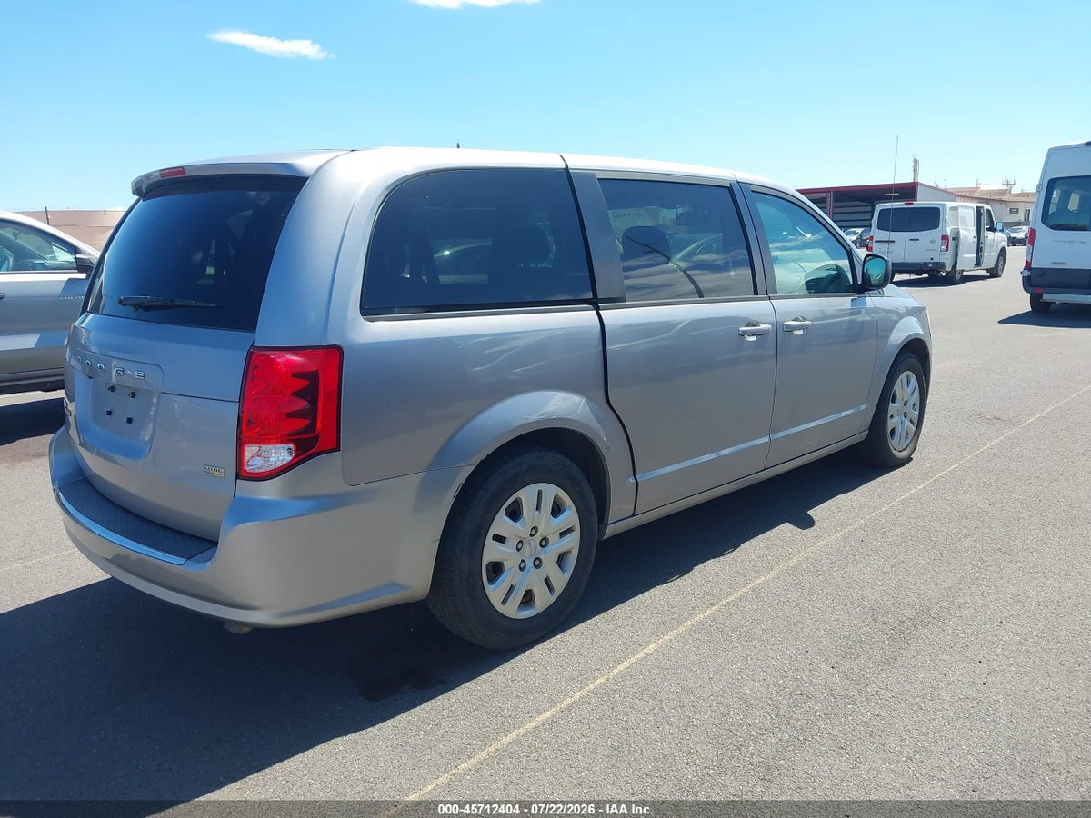 2018 DODGE GRAND CARAVAN SE — снимка 4
