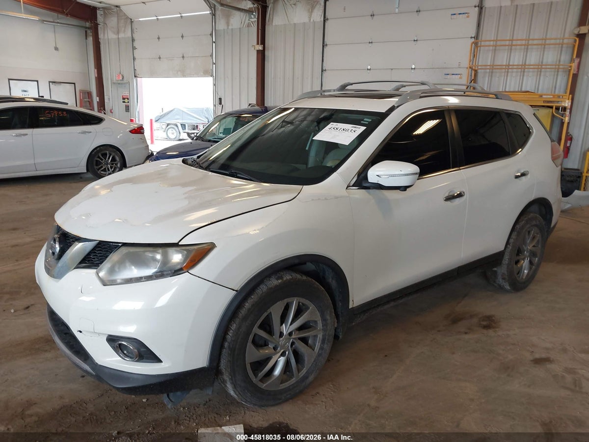 2014 NISSAN ROGUE SL — снимка 2