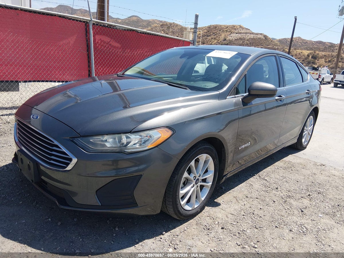 2019 FORD FUSION HYBRID SE — снимка 2