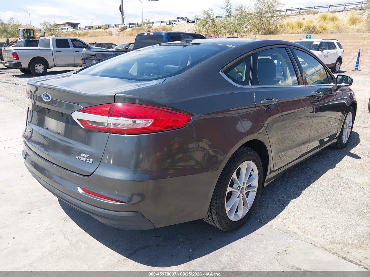 2019 FORD FUSION HYBRID SE — снимка 4
