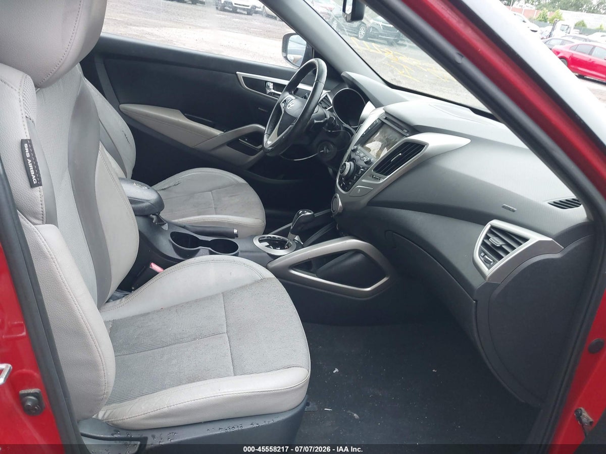 2013 HYUNDAI VELOSTER BASE W/GRAY — снимка 5