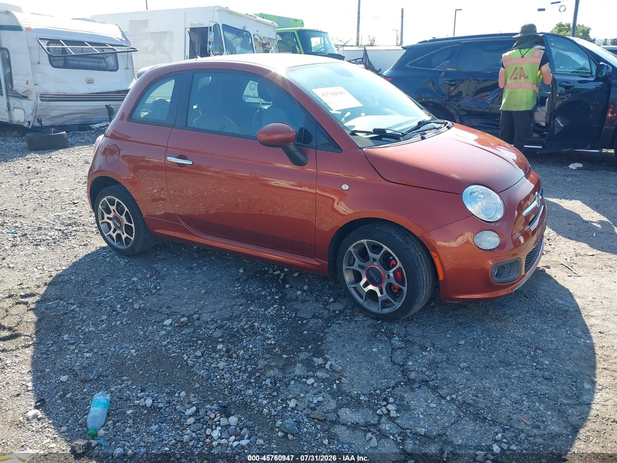 2015 FIAT 500 SPORT