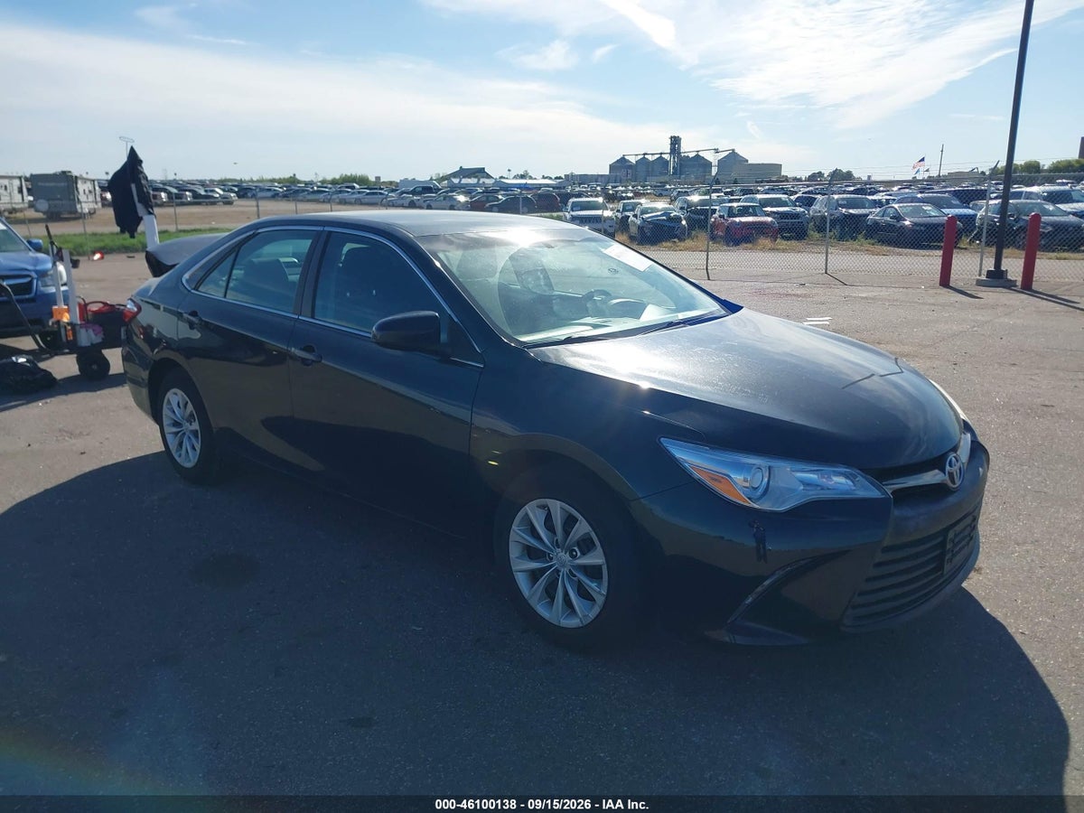 2016 TOYOTA CAMRY LE