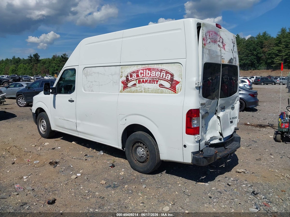 2016 NISSAN NV CARGO NV2500 HD S V8 — снимка 3