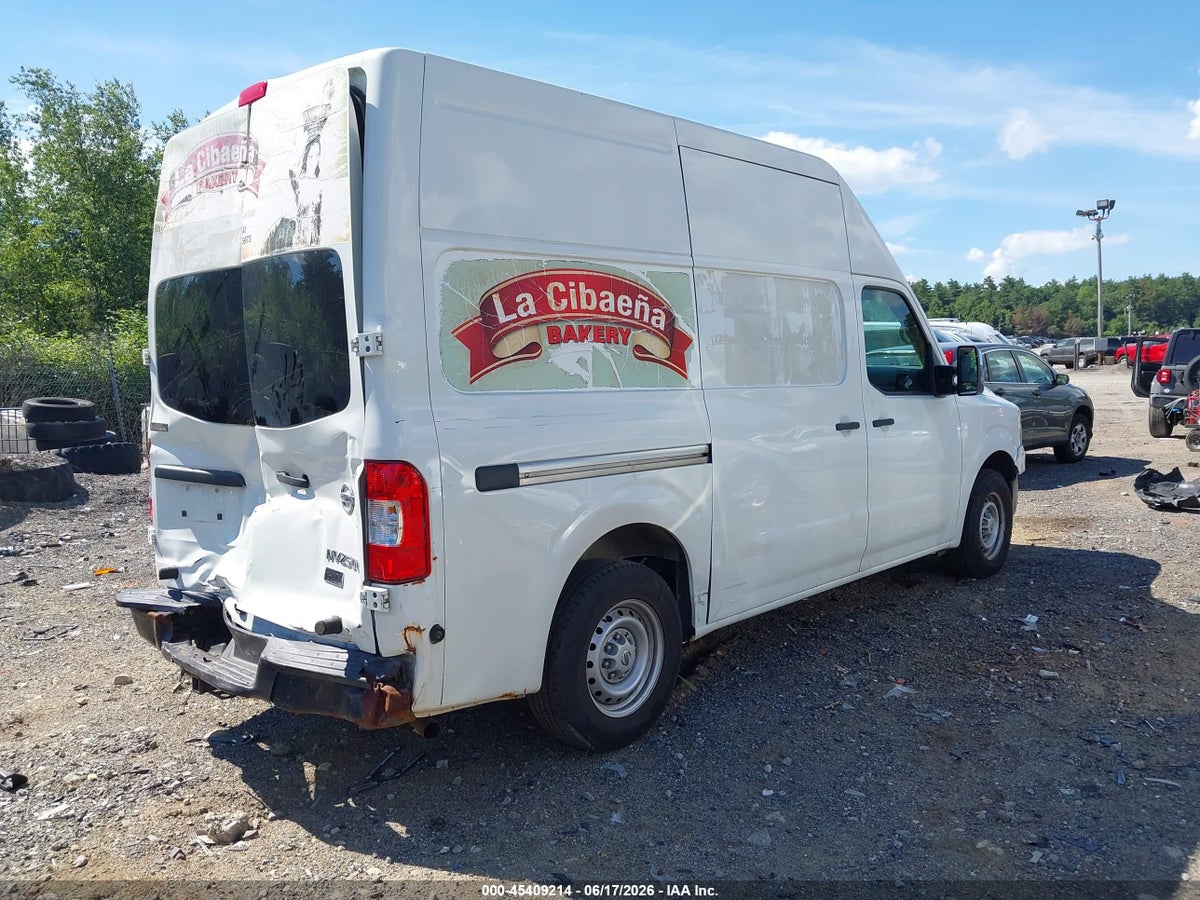 2016 NISSAN NV CARGO NV2500 HD S V8 — снимка 4