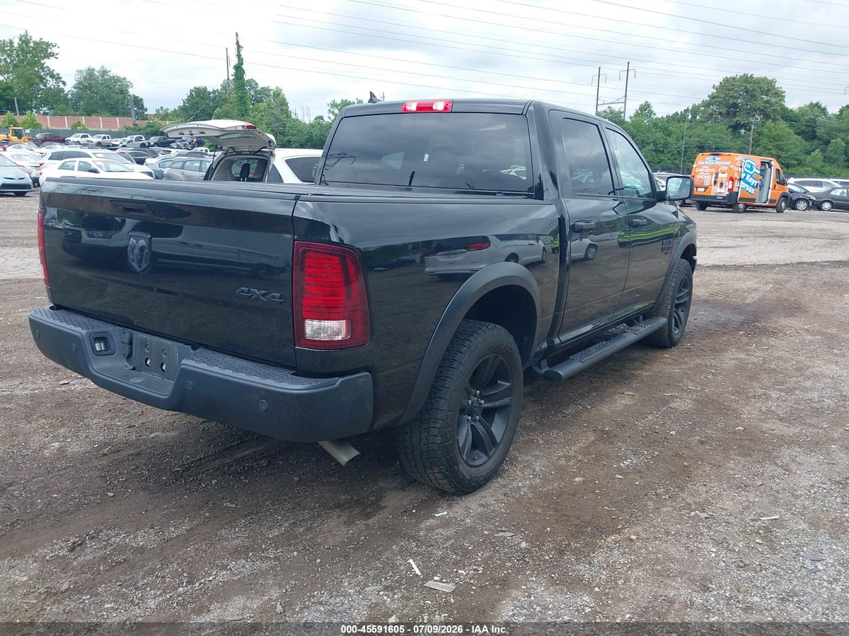 2022 RAM 1500 CLASSIC WARLOCK 4X4 5'7 BOX — снимка 4