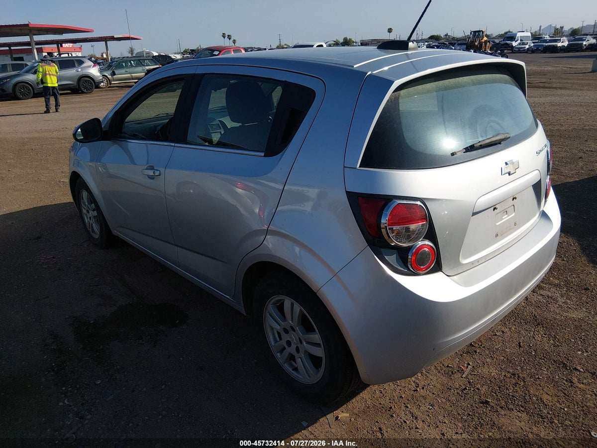 2016 CHEVROLET SONIC LT AUTO — снимка 3