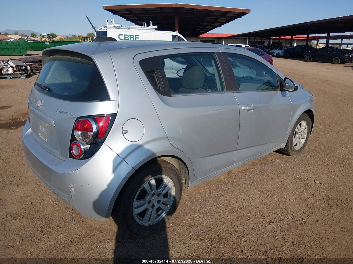2016 CHEVROLET SONIC LT AUTO — снимка 4