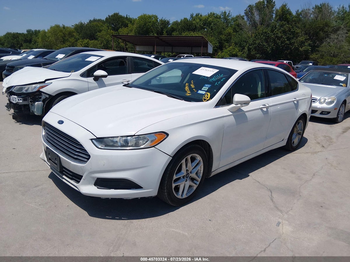 2016 FORD FUSION SE — снимка 2