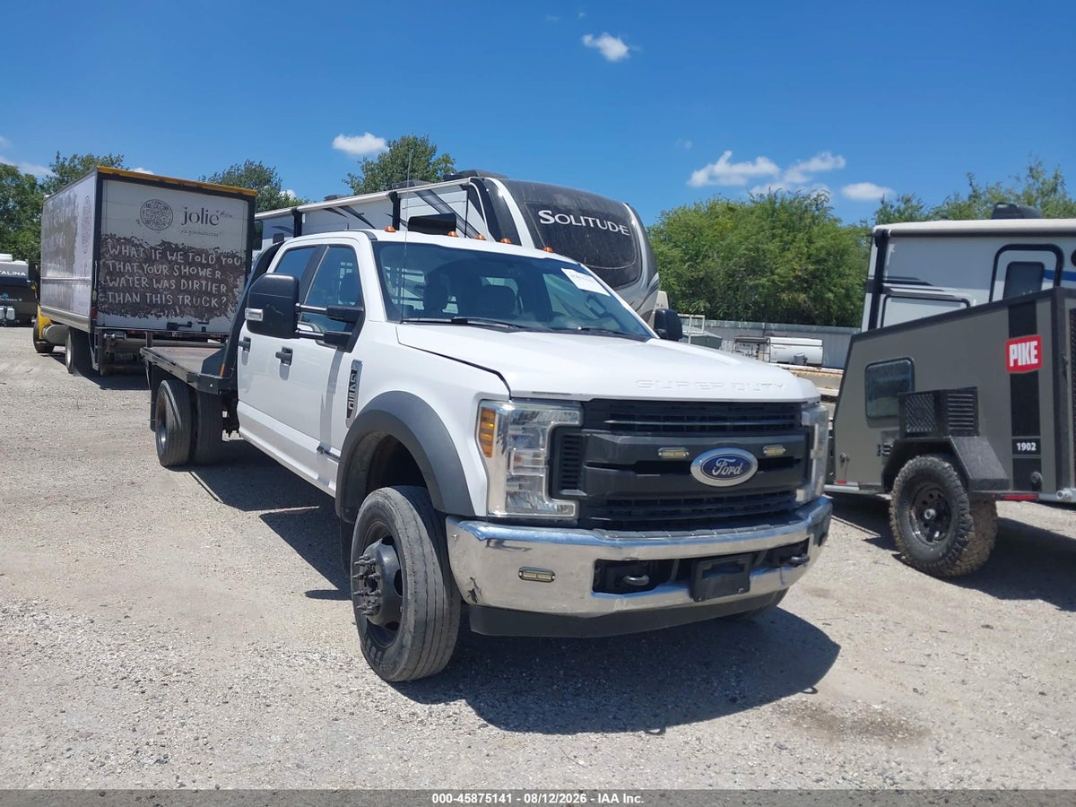 2018 FORD F-450 CHASSIS XL