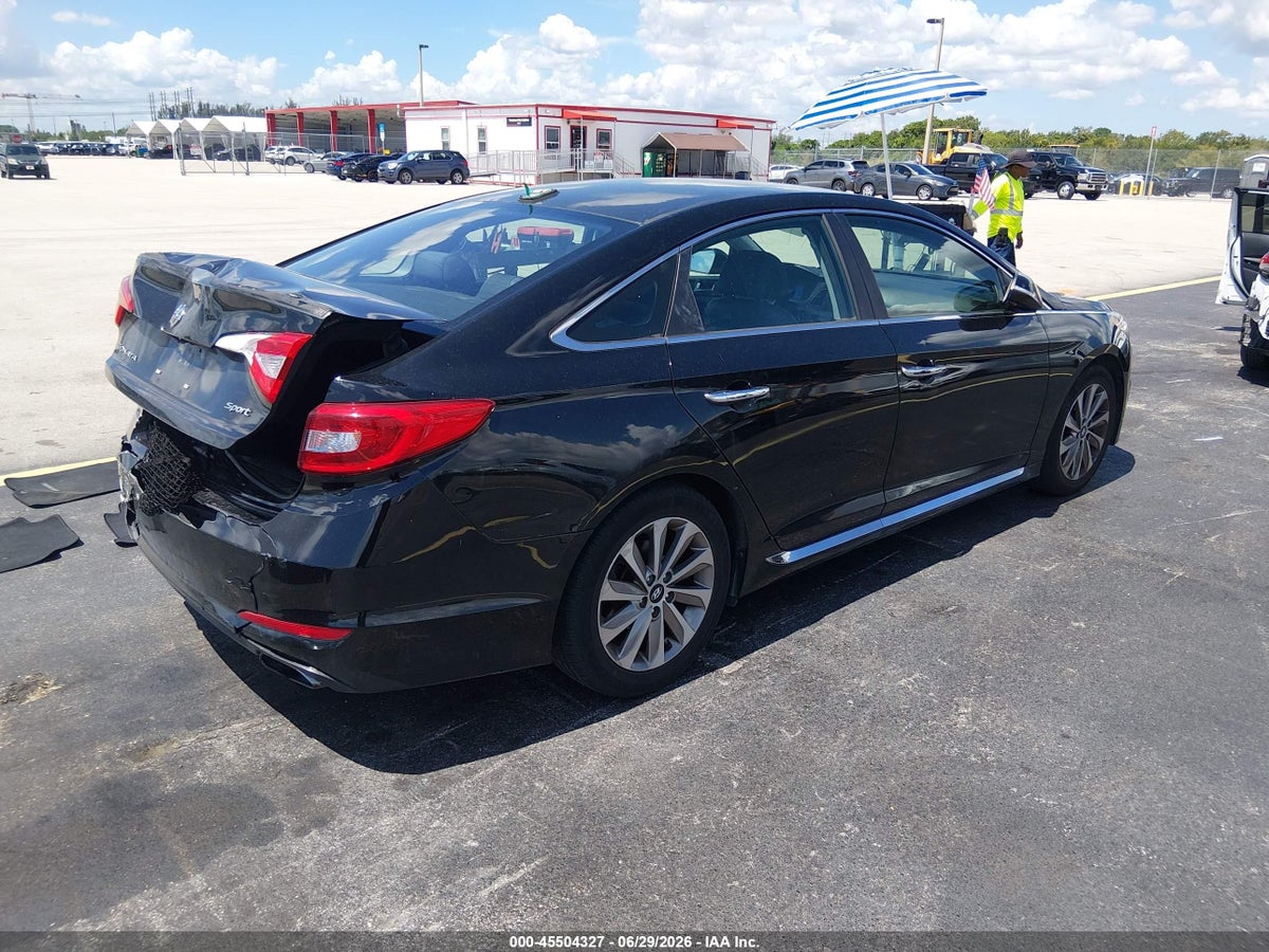 2015 HYUNDAI SONATA SPORT — снимка 4