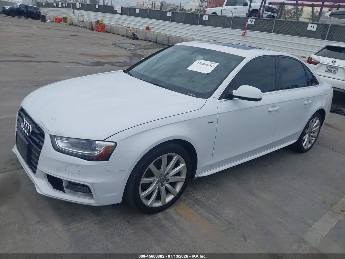 2014 AUDI A4 2.0T PREMIUM — снимка 2