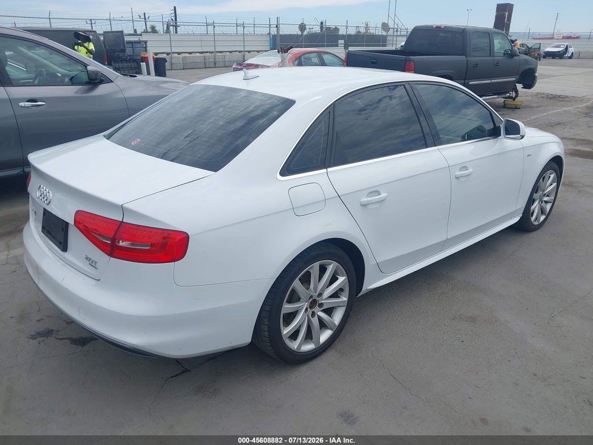 2014 AUDI A4 2.0T PREMIUM — снимка 4
