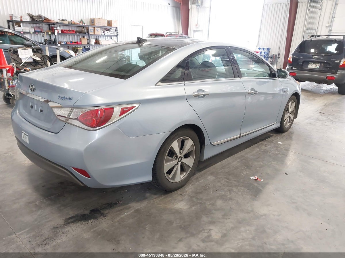 2012 HYUNDAI SONATA HYBRID — снимка 4
