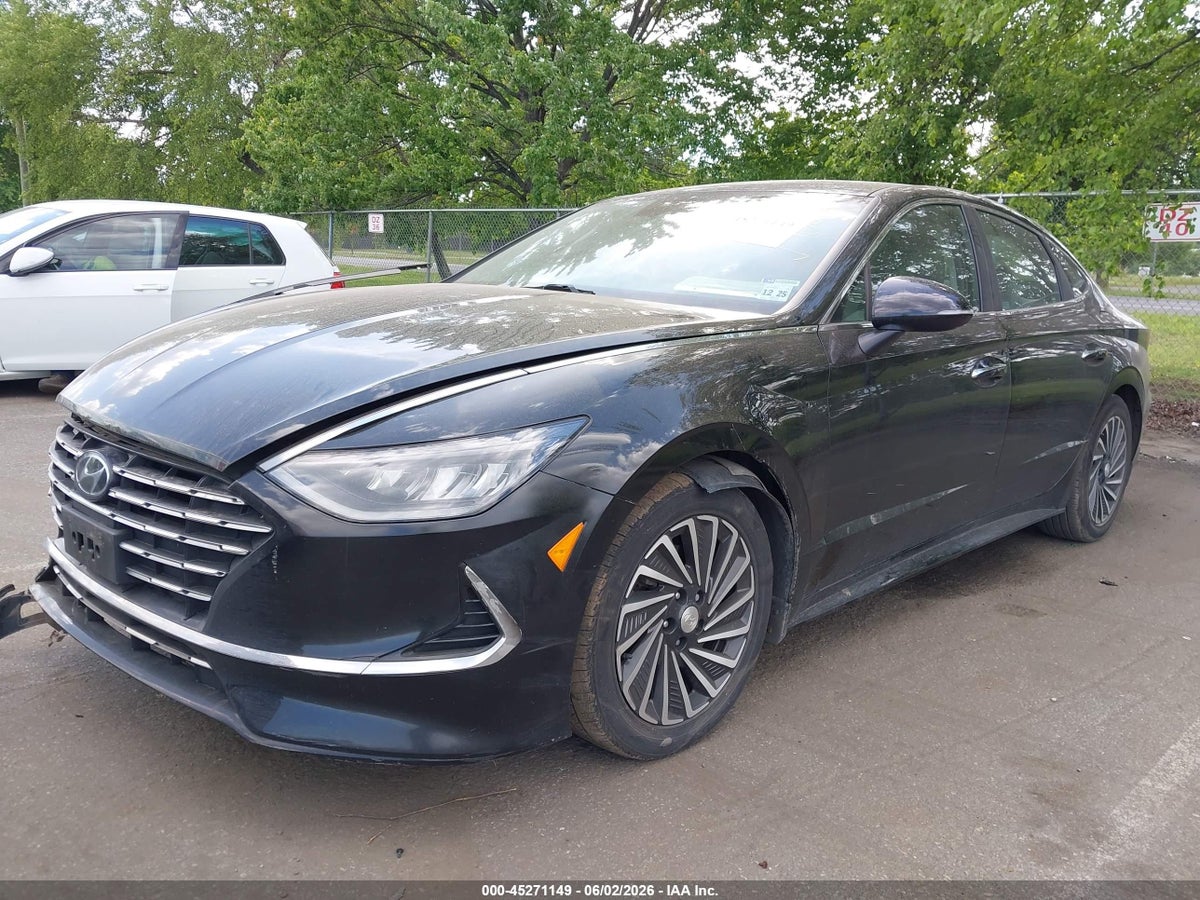 2020 HYUNDAI SONATA HYBRID SEL — снимка 2