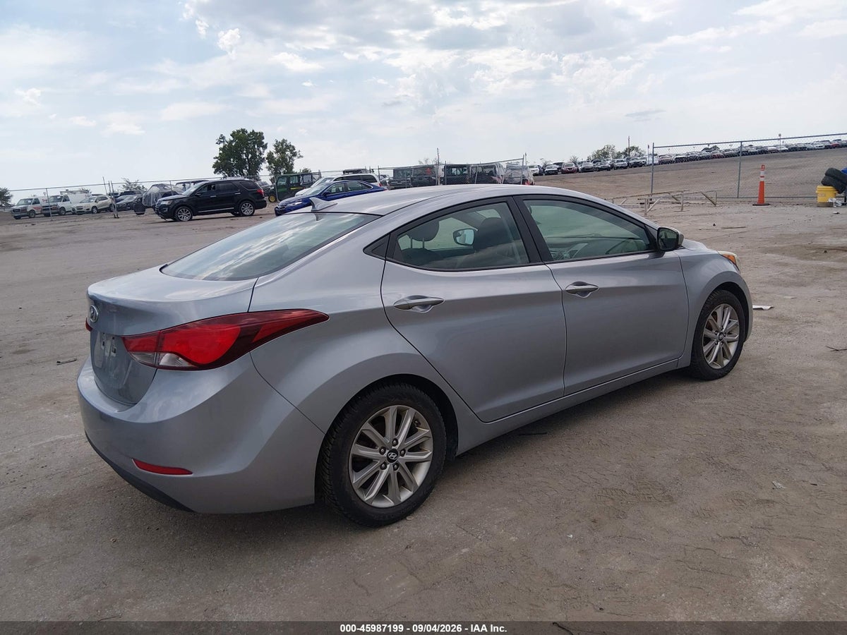 2015 HYUNDAI ELANTRA SE — снимка 4