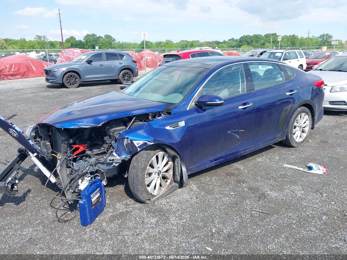 2017 KIA OPTIMA EX — снимка 2