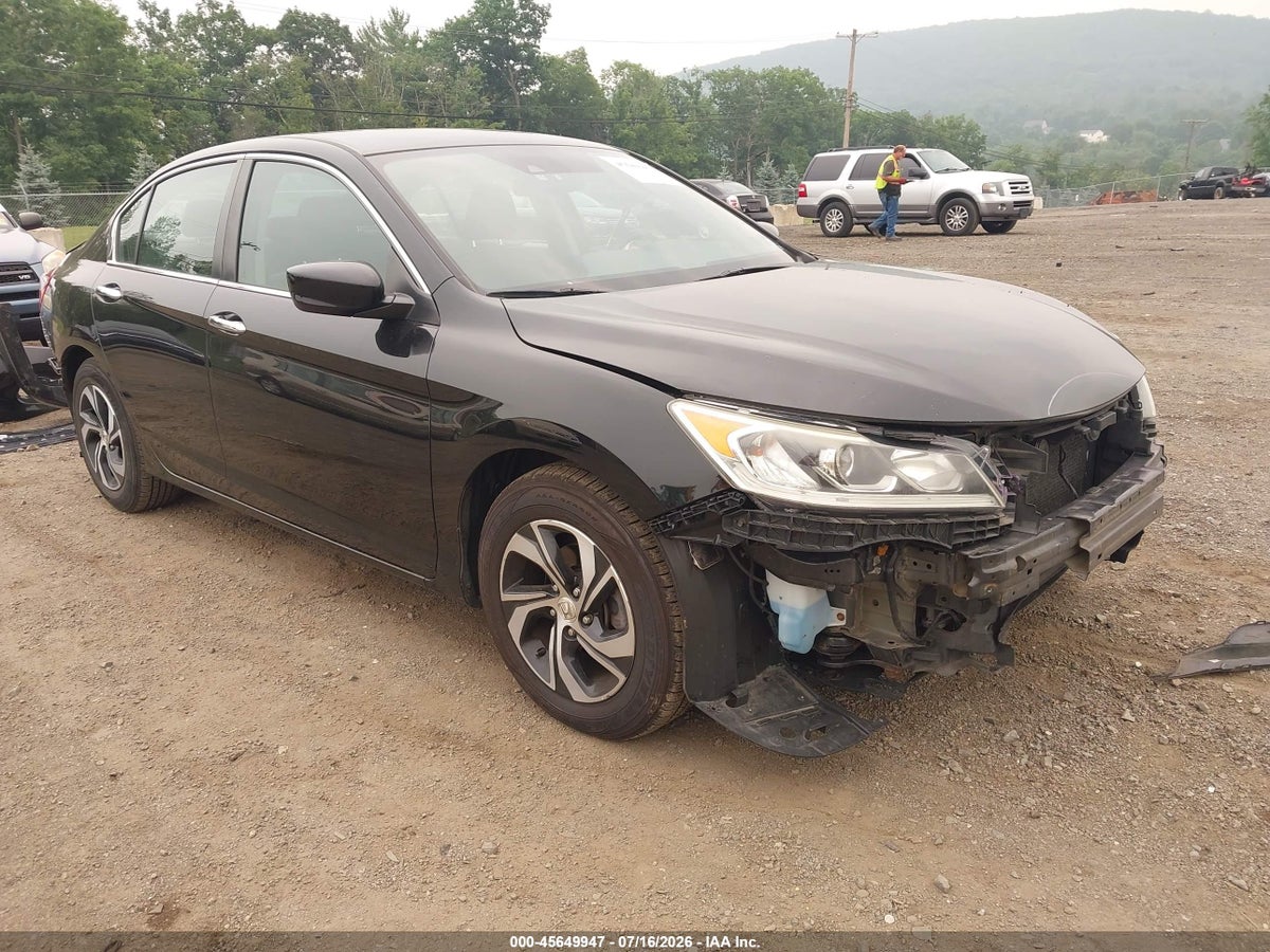 2016 HONDA ACCORD LX