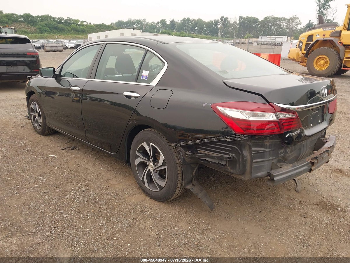 2016 HONDA ACCORD LX — снимка 3