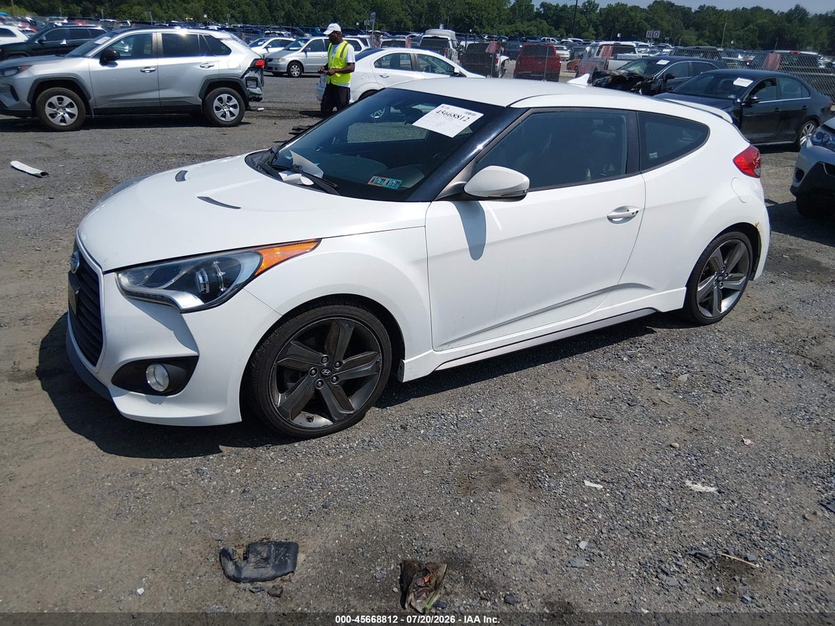 2015 HYUNDAI VELOSTER TURBO — снимка 2