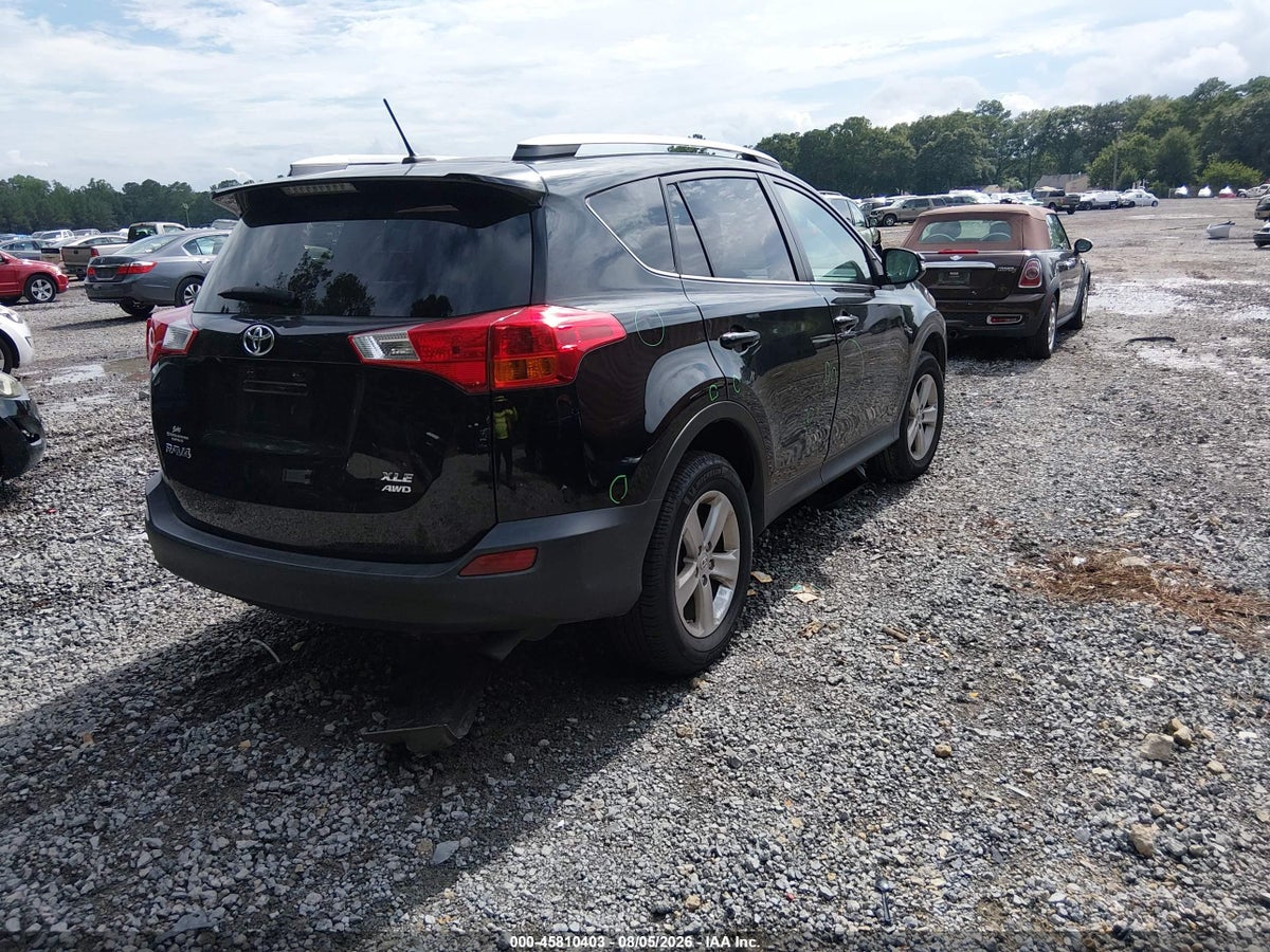 2014 TOYOTA RAV4 XLE — снимка 4