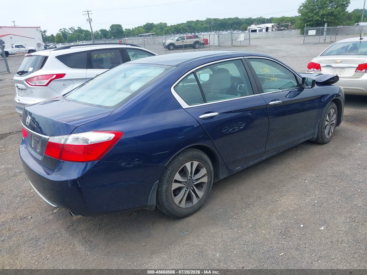 2013 HONDA ACCORD LX — снимка 4