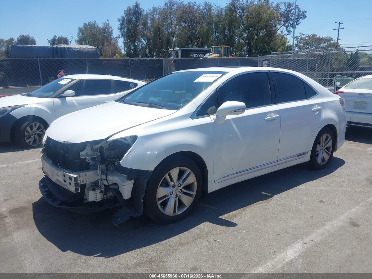 2010 LEXUS HS 250H — снимка 2
