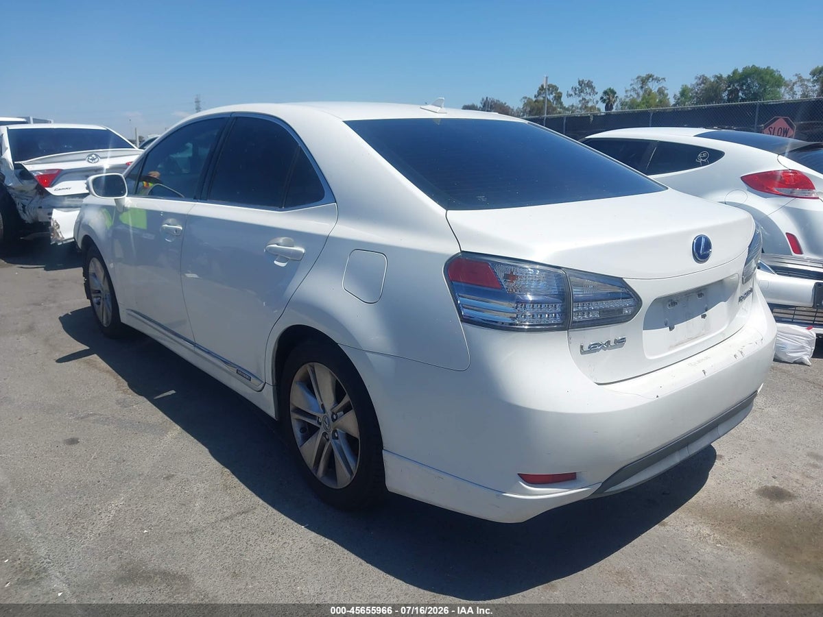 2010 LEXUS HS 250H — снимка 3